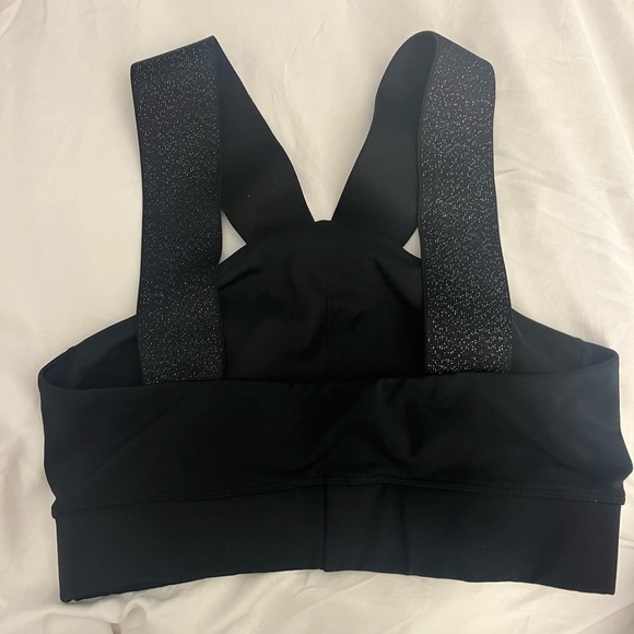 Heroine Sport Black & Sparkle Sportsbra - Picture 2 of 3